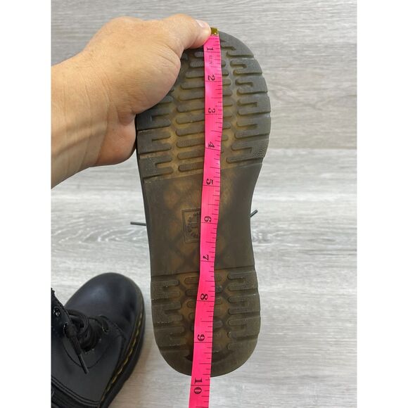 Dr. Martens Air Wair Zavala J Womens Boot Combat Leather Shoes US 4 Black - Picture 8 of 9